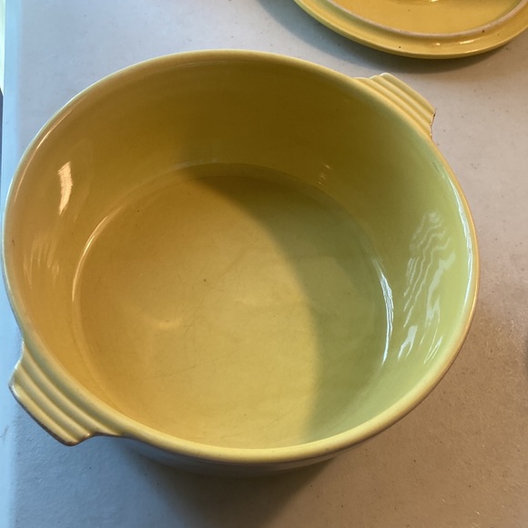 Refrigerators Hall Ovenware China - Made For General Electric Large Casserole - Picture 10 of 14